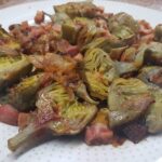 Alcachofas con jamón