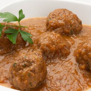 Albóndigas en salsa