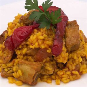 Arroz y pollo