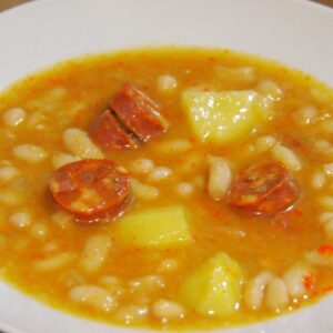 Habichuelas con chorizo