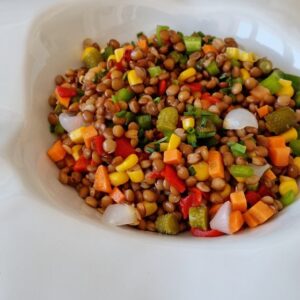 Ensalada de lentejas