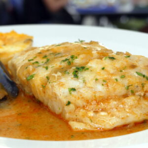 Pescadilla en salsa verde