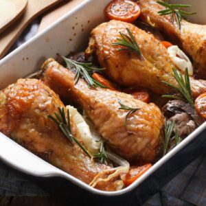 Jamoncitos de pollo al horno