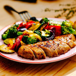 Pechuga con verduras